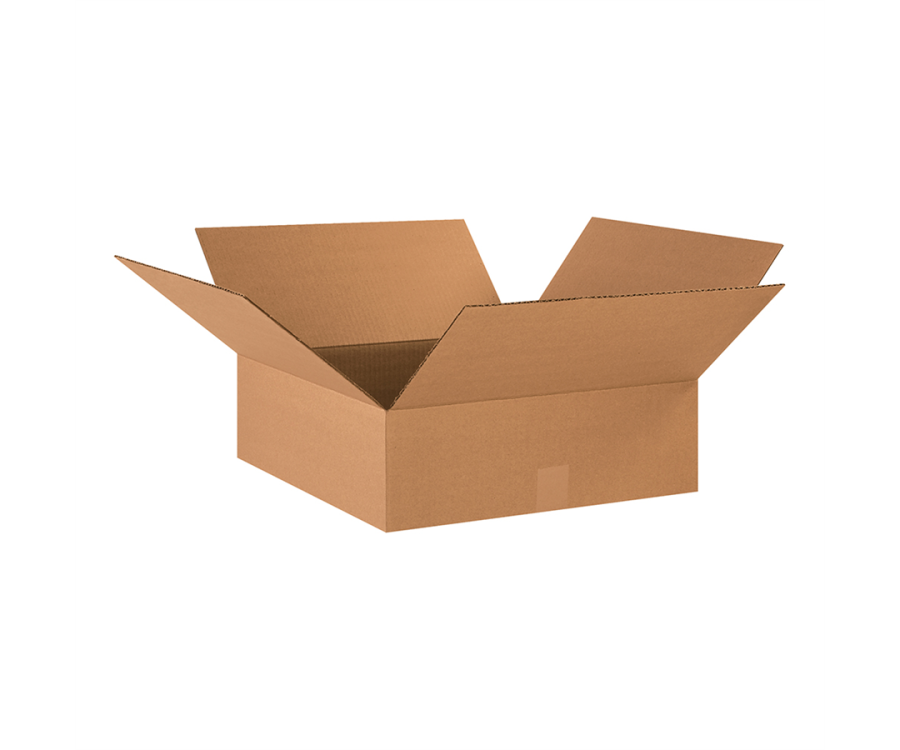 18 x 18 x 6" Flat Corrugated Boxes